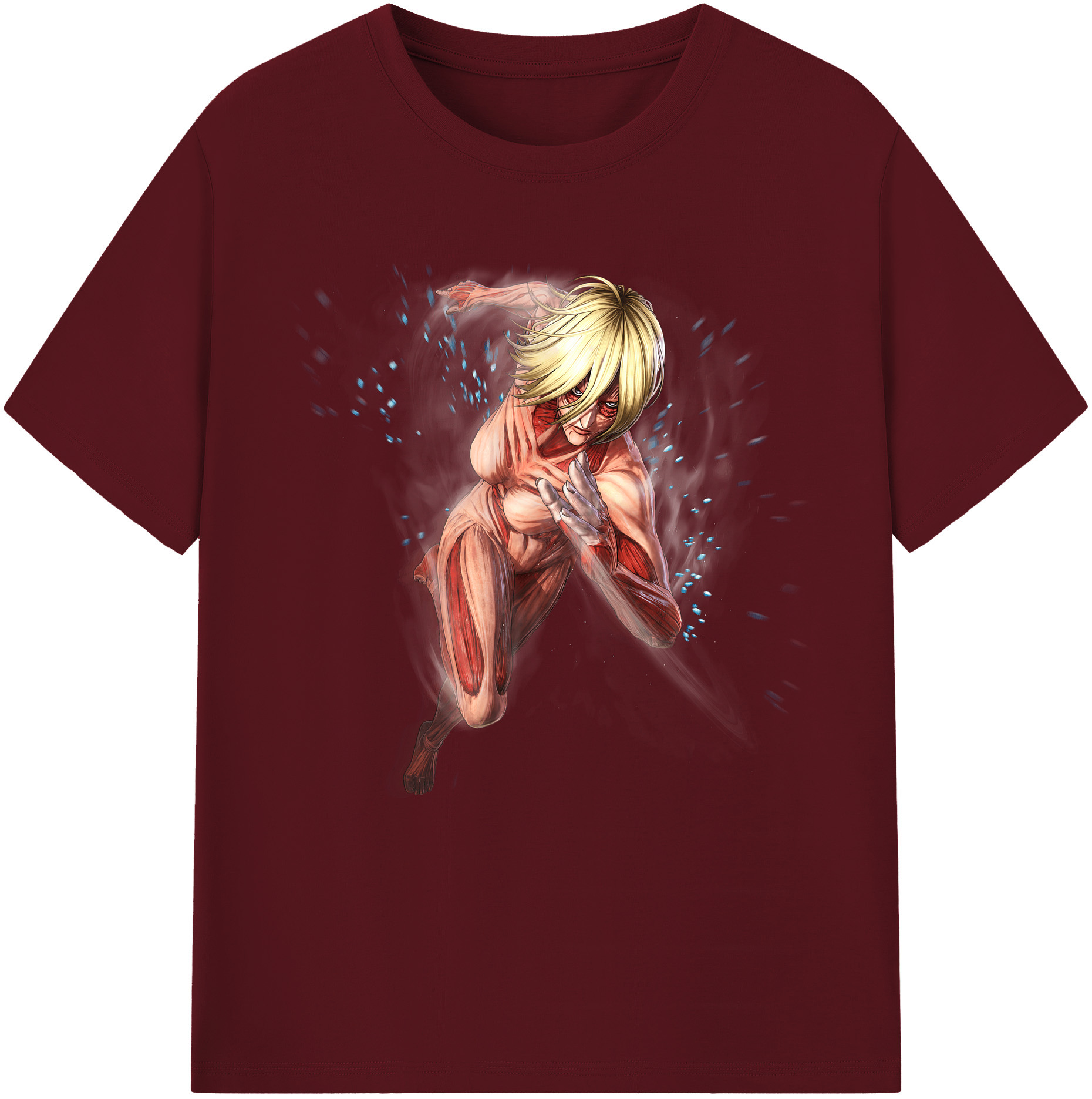 （画像用） 進撃の巨人 Attack on Titan 綿100％半袖Tシャツ（フロントプリント）